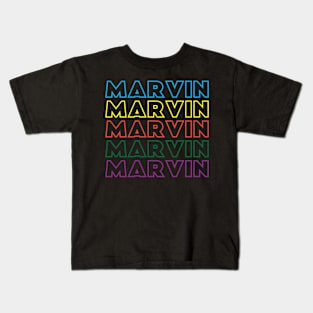 Marvin Gaye Typography Design Kids T-Shirt